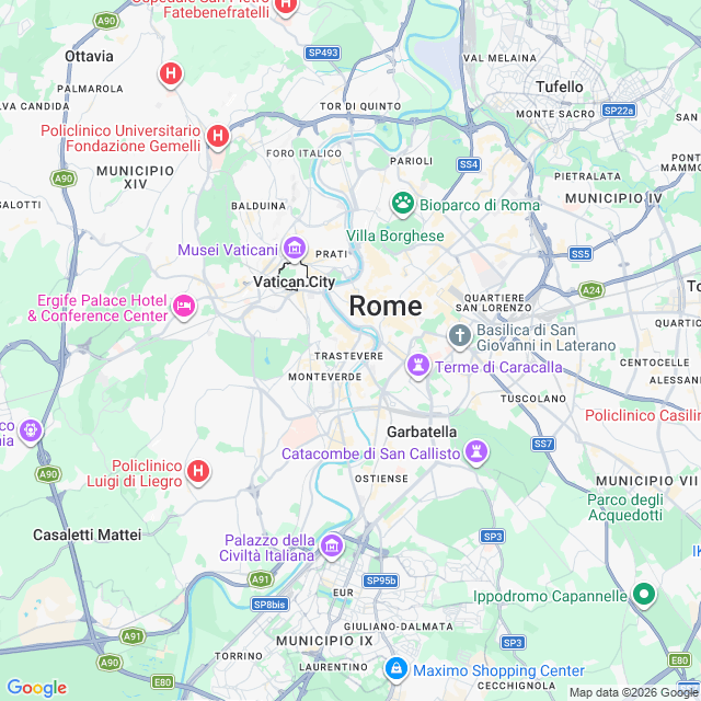 Approximate location