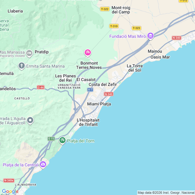 Approximate location