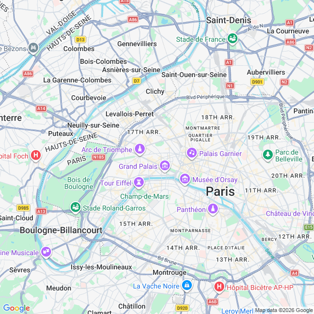 Approximate location