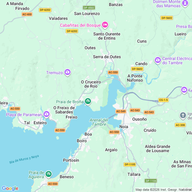 Approximate location