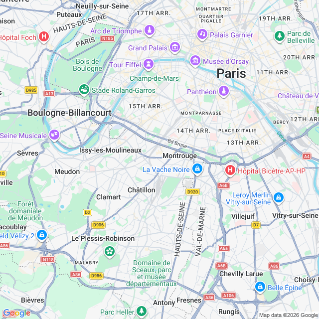 Approximate location