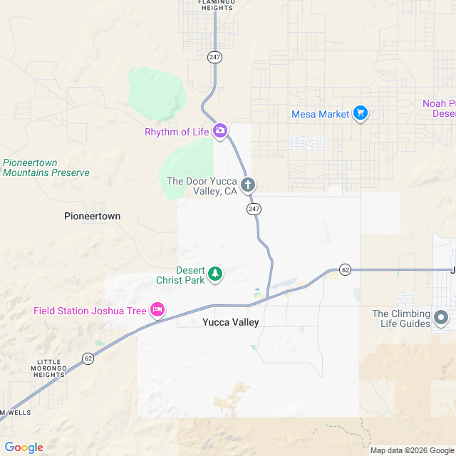 Approximate location