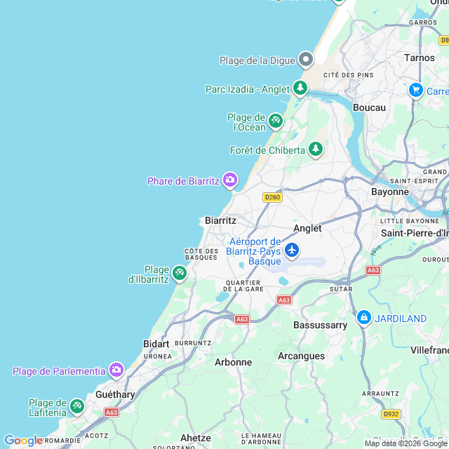 Approximate location