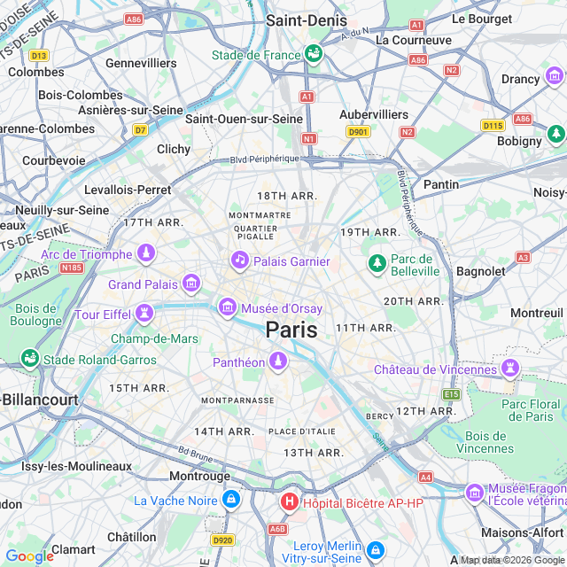 Approximate location
