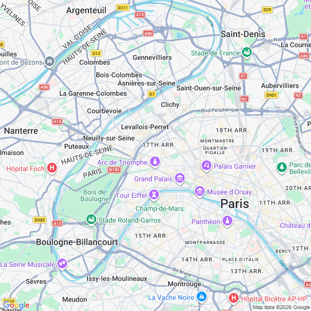 Approximate location