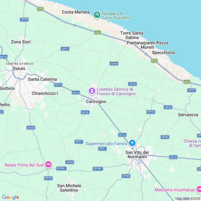 Approximate location