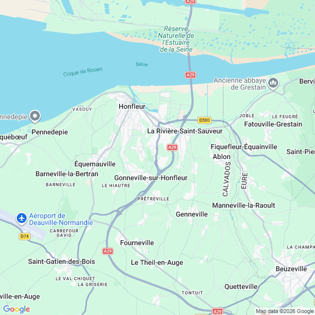 Approximate location