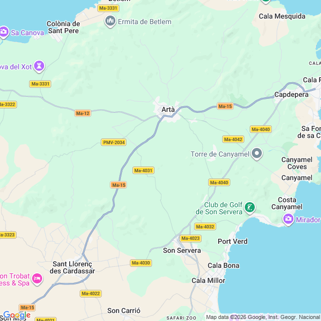 Approximate location