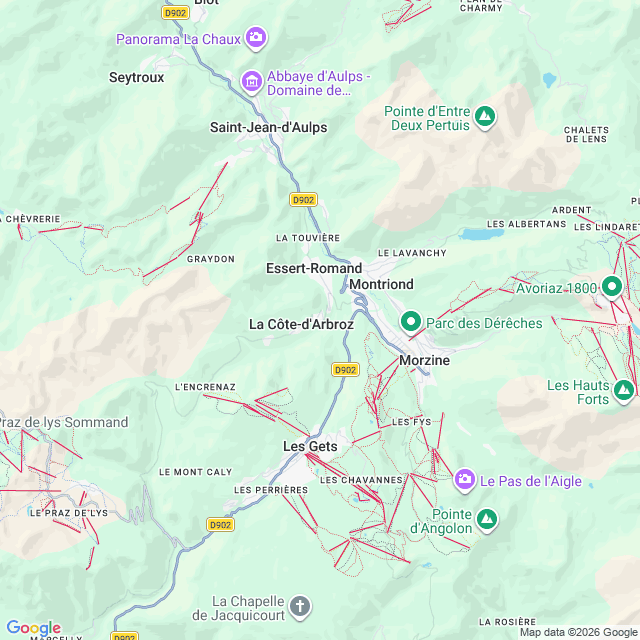 Approximate location