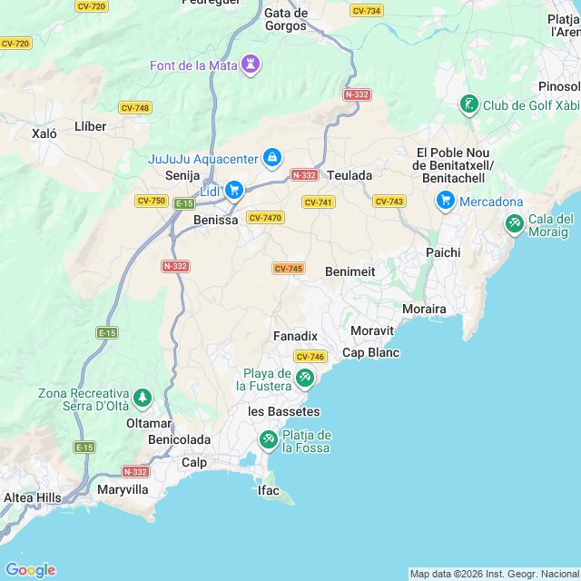 Approximate location