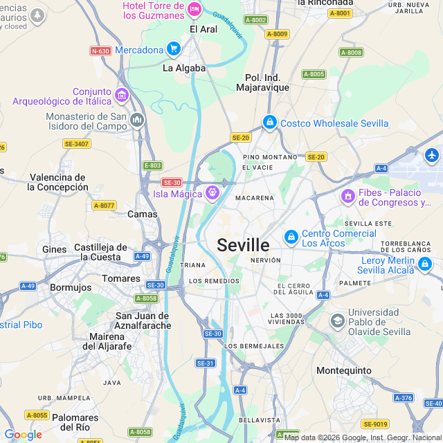 Approximate location