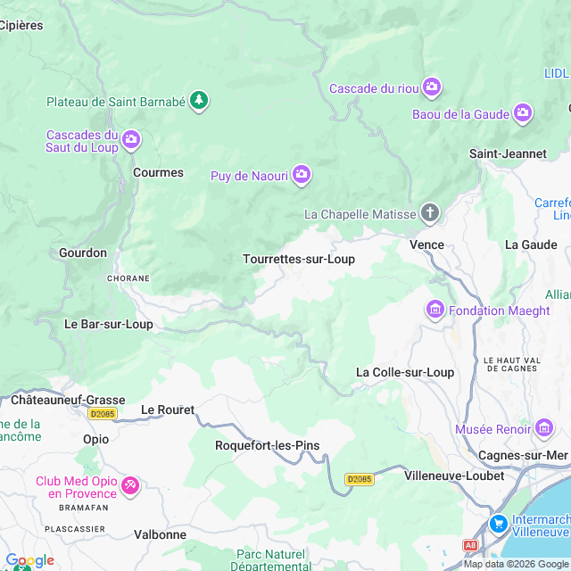 Approximate location