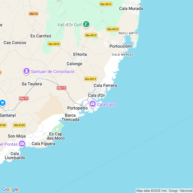 Approximate location