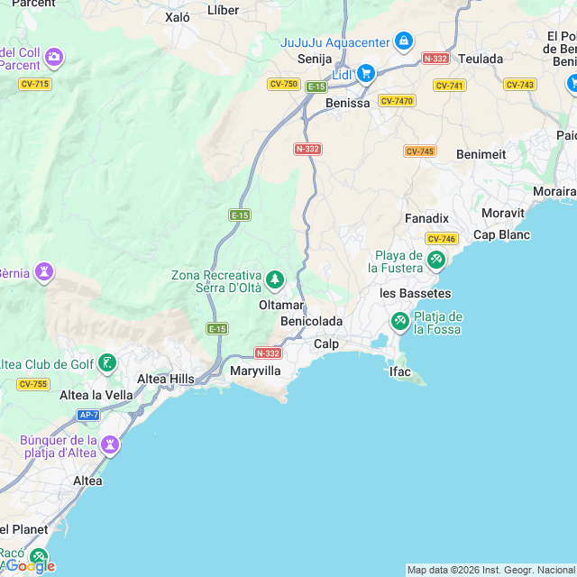 Approximate location