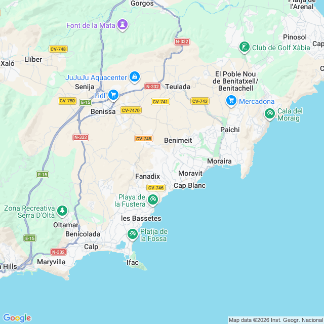 Approximate location