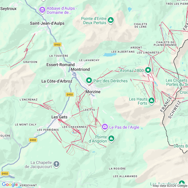 Approximate location