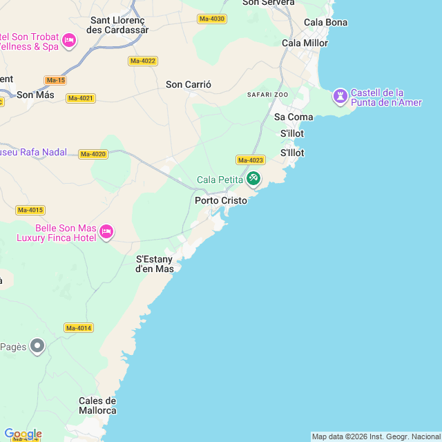 Approximate location