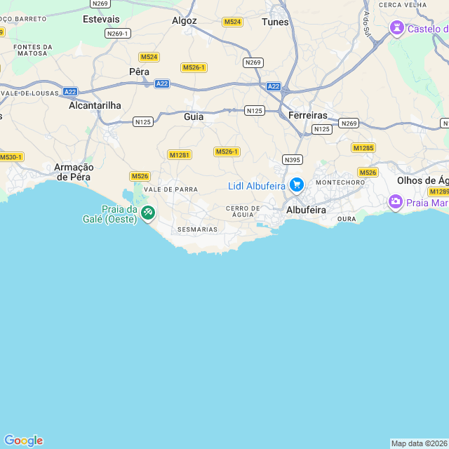 Approximate location