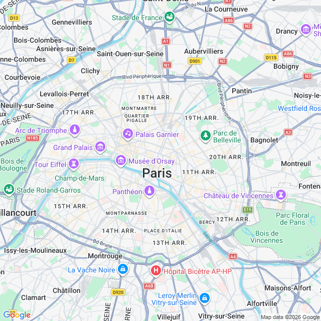 Approximate location