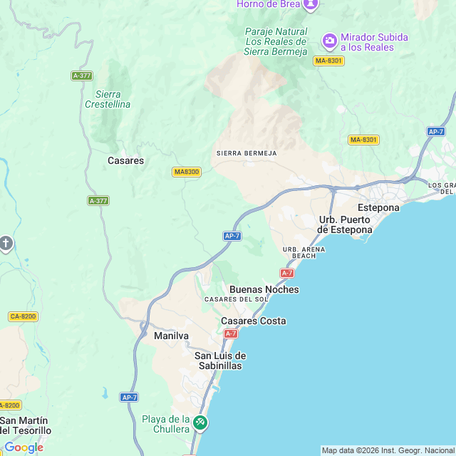 Approximate location
