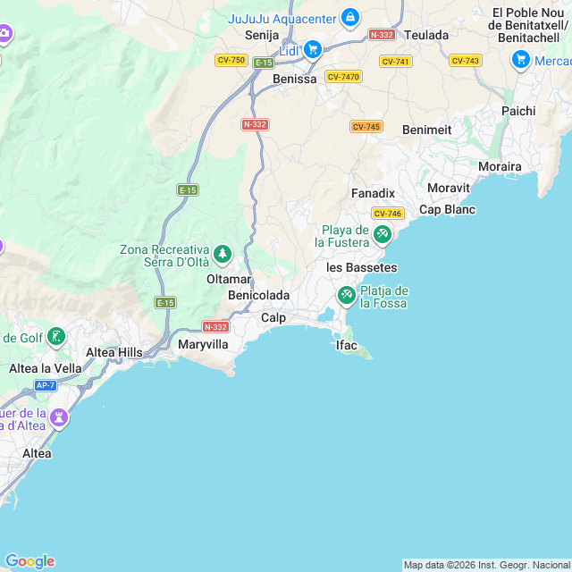 Approximate location