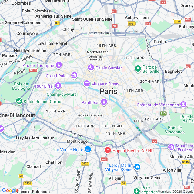 Approximate location