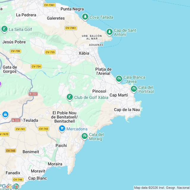 Approximate location