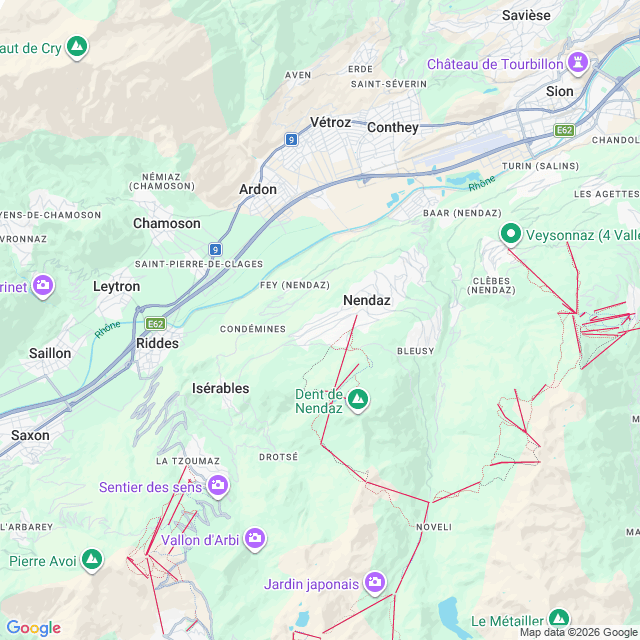 Approximate location