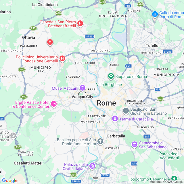 Approximate location