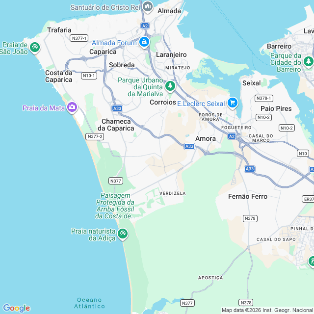 Approximate location