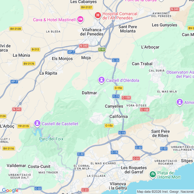 Approximate location