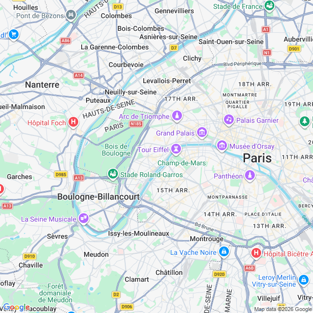 Approximate location