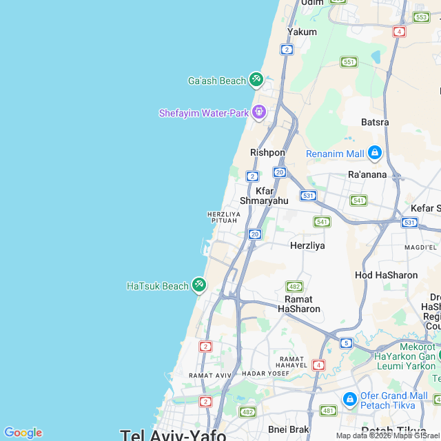 Approximate location