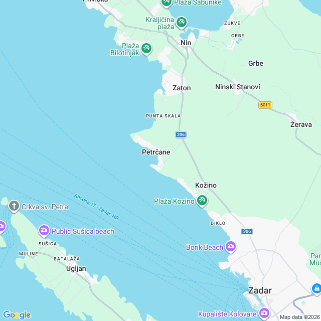 Approximate location