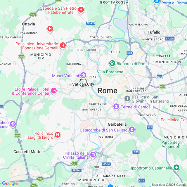 Approximate location