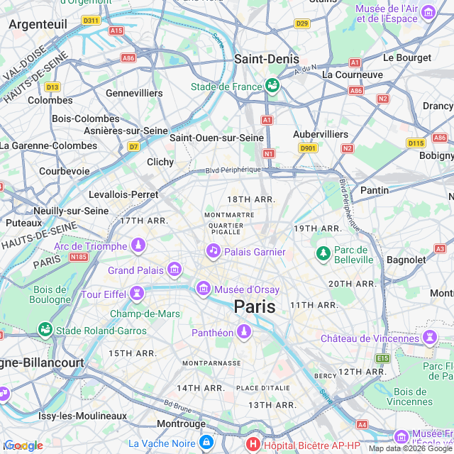 Approximate location