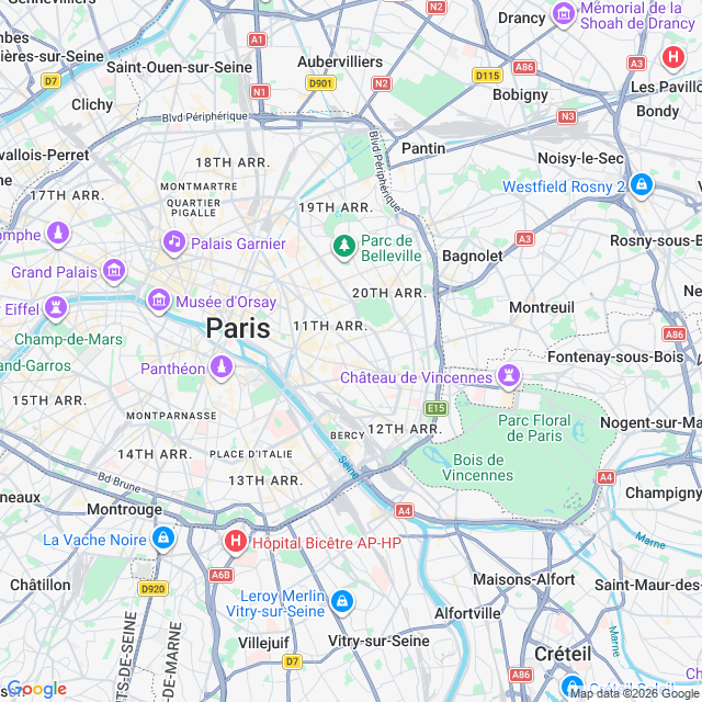 Approximate location
