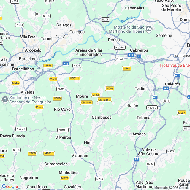 Approximate location