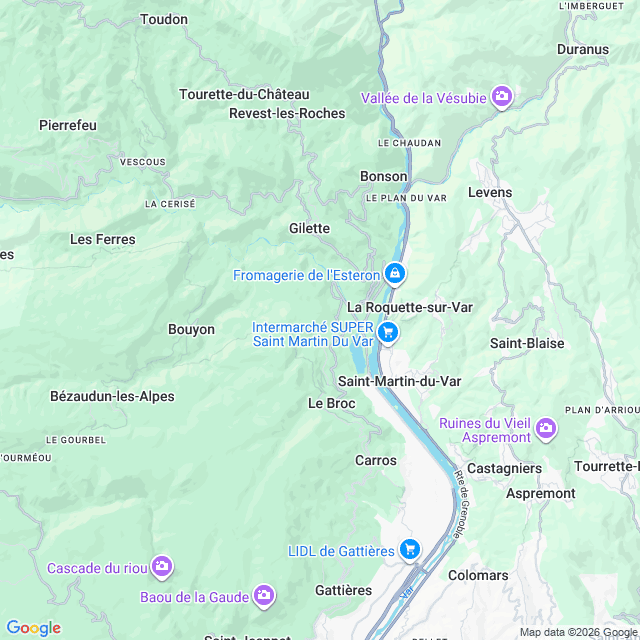 Approximate location