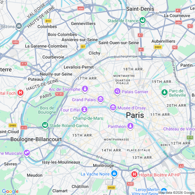 Approximate location