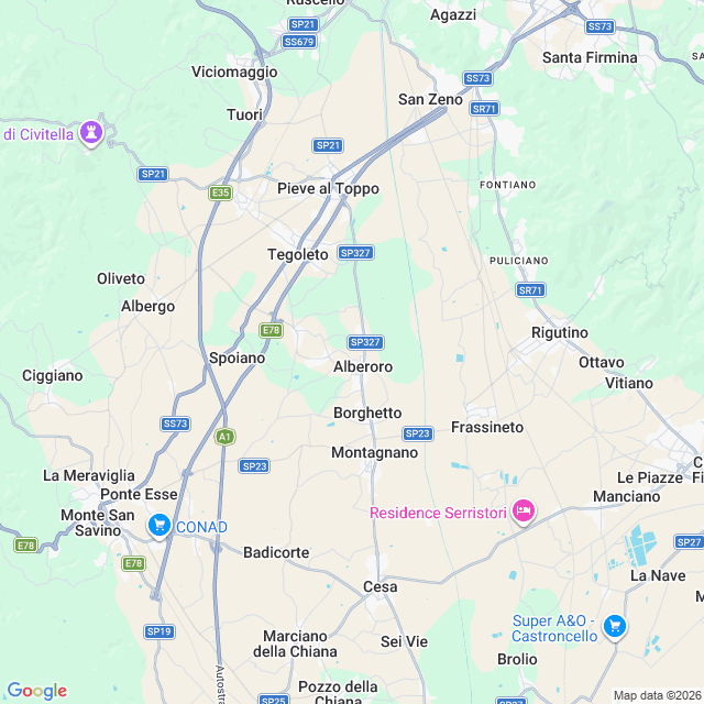Approximate location
