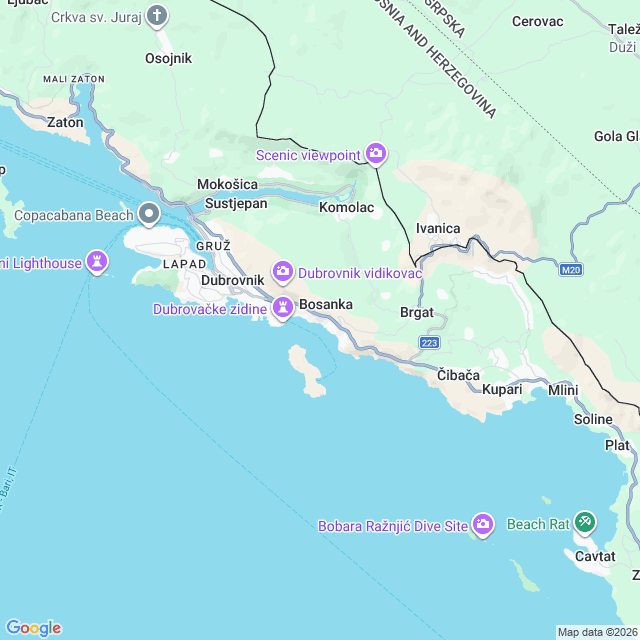 Approximate location
