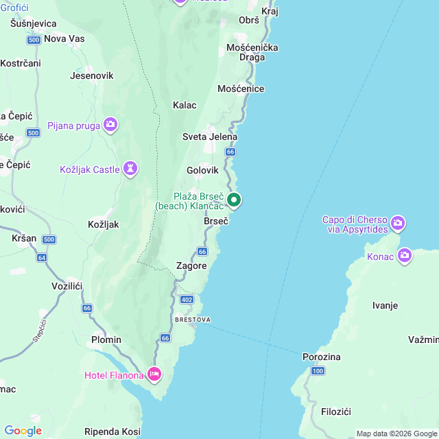 Approximate location