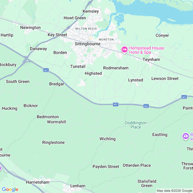 Approximate location