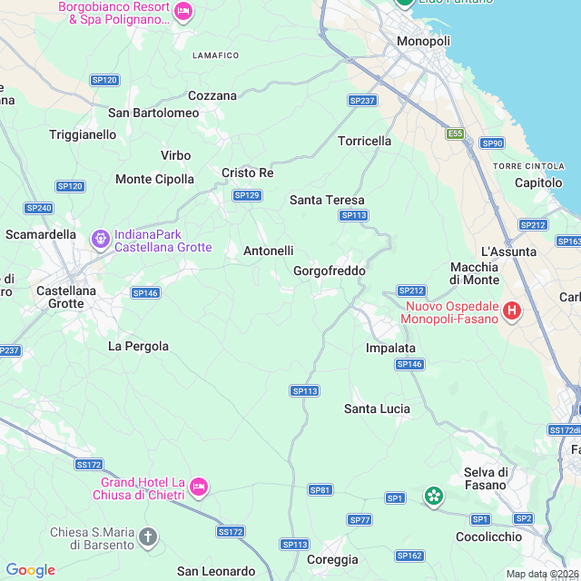 Approximate location