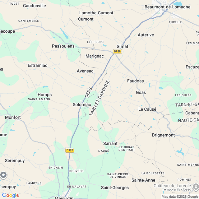 Approximate location