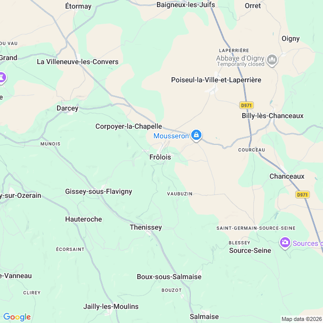 Approximate location