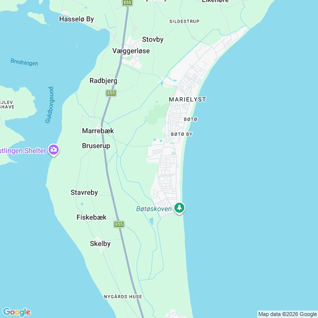 Approximate location