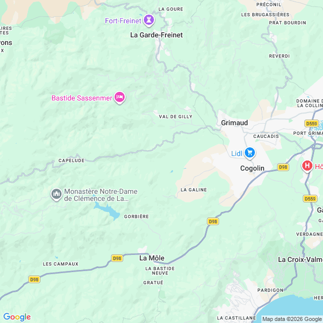 Approximate location