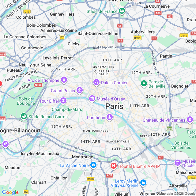Approximate location